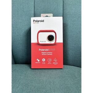 Polaroid iD757 Lifestyle Sport Action HD Recording Waterproof Camera - Red